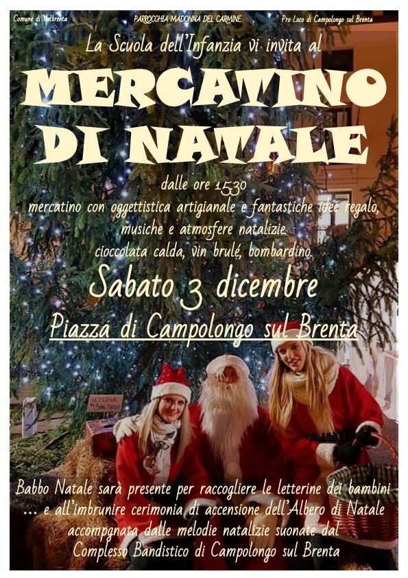 Mercatino Di Natale A Campolongo Sul Brenta Pro Loco Vicentine